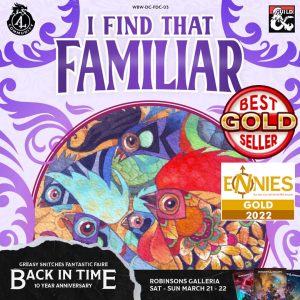 [PAST EVENT] D&D One Shot: I Find That Familiar (WBW-DC-FDC-03) @ Fantastic Faire: Back in Time